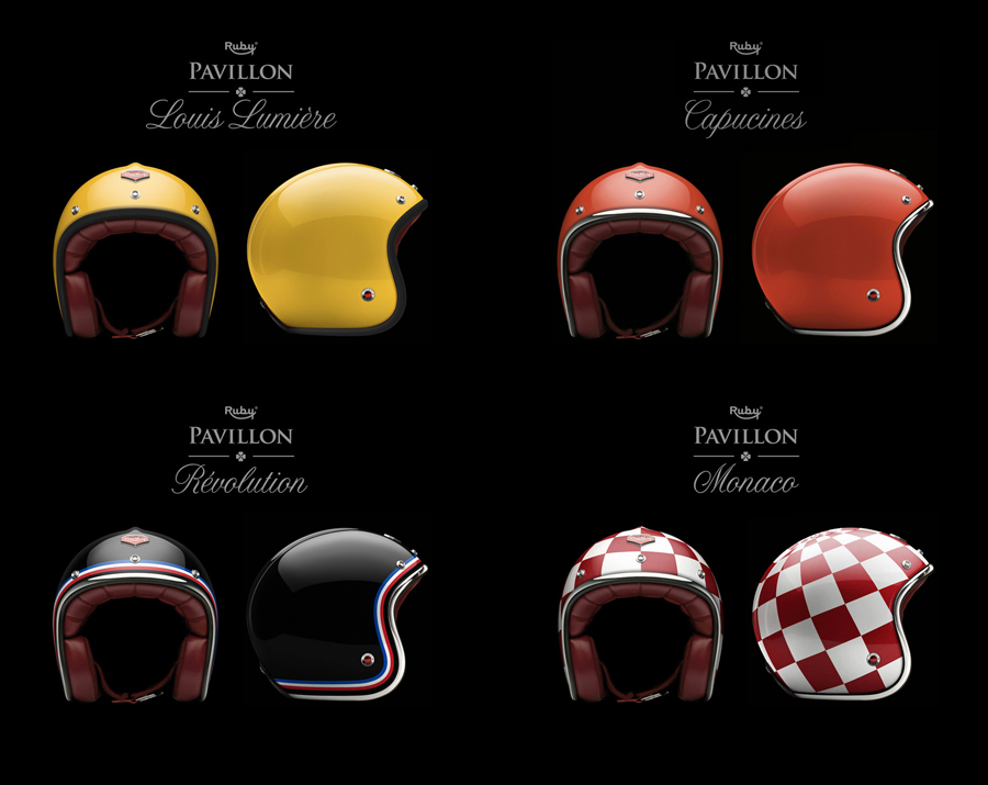 ruby moto bike helmets, cascos ruby diseño, Barcelona Clothes shop